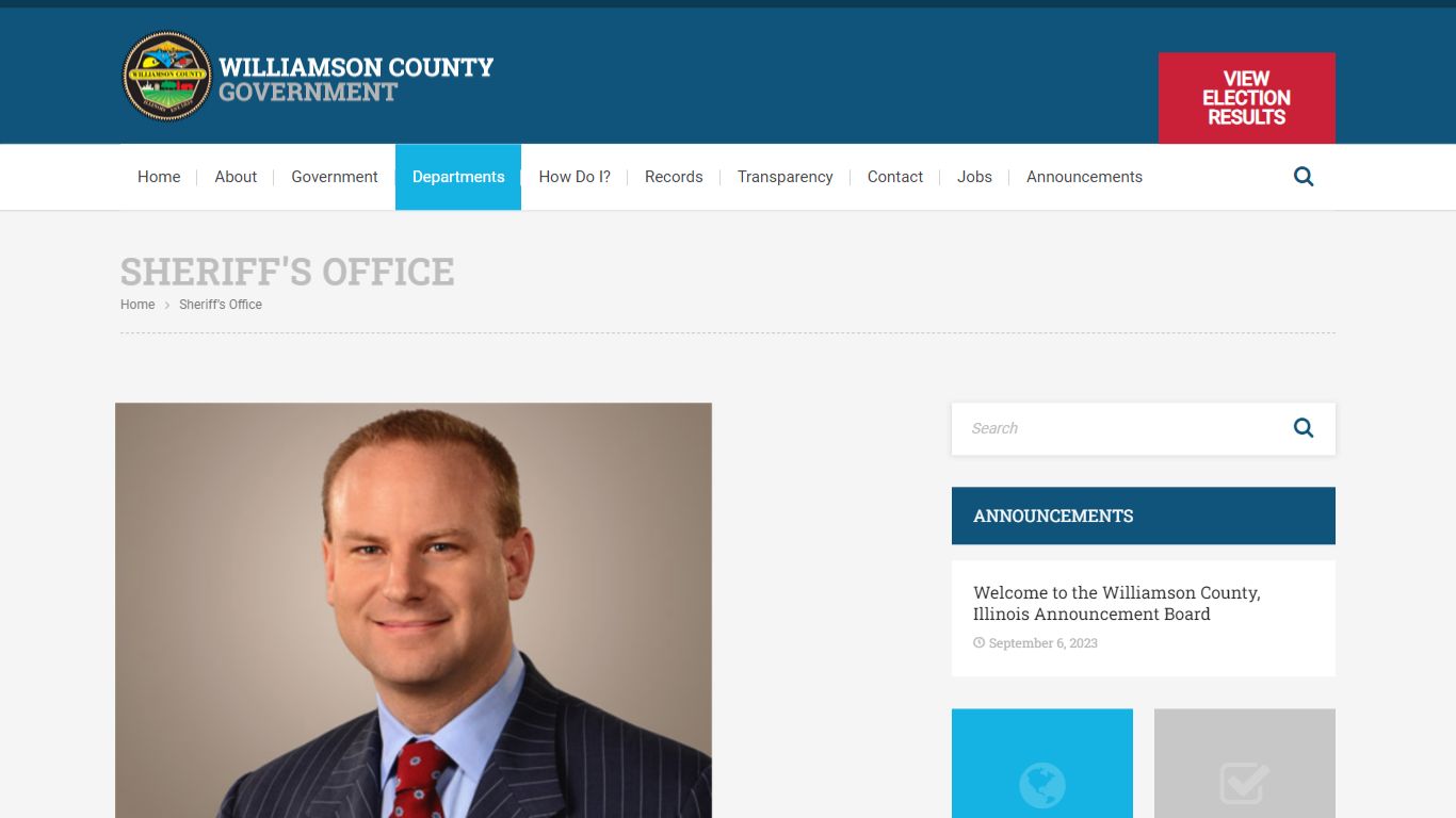 Sheriff’s Office – Williamson County, Illinois